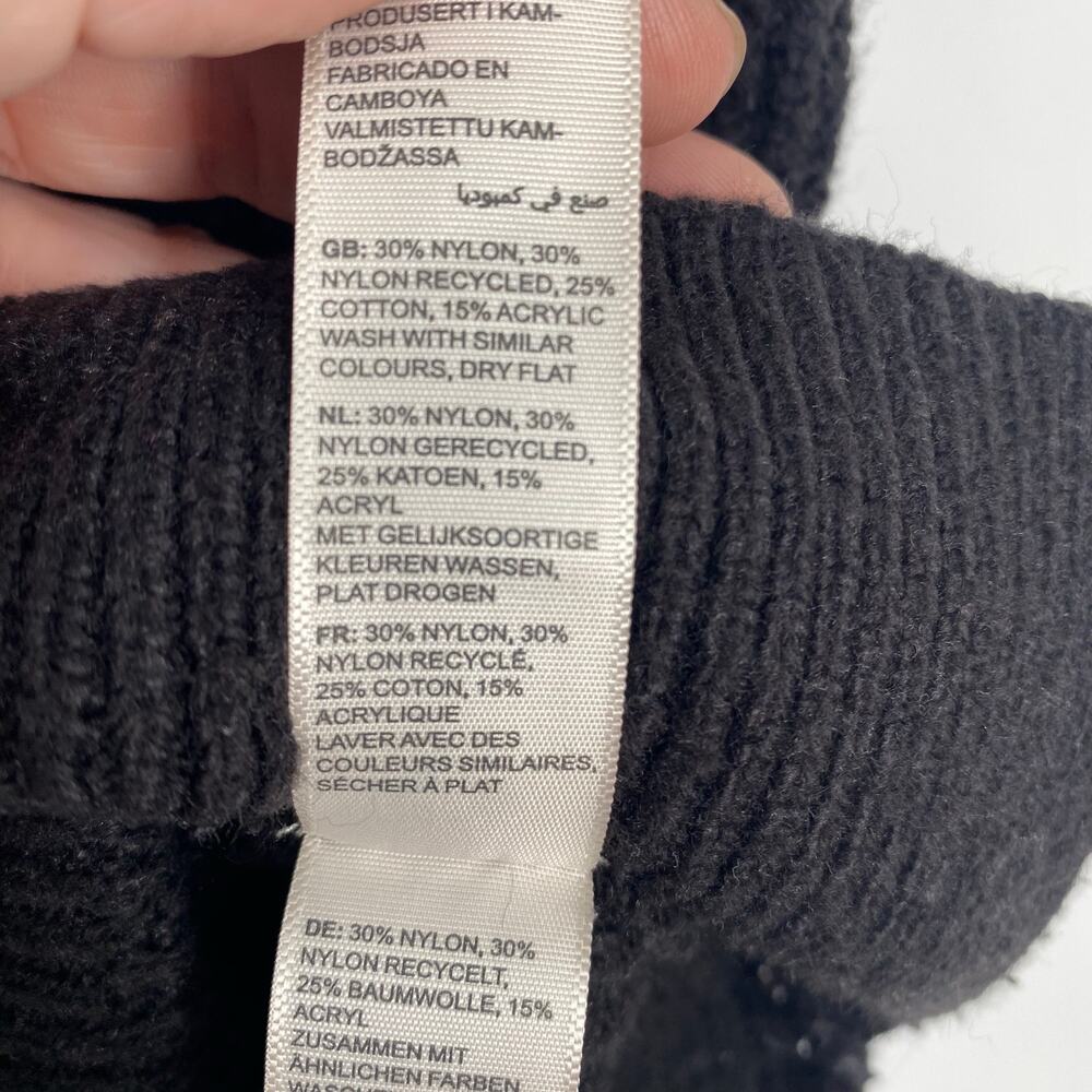 Fat Face Sweater Women’s Medium‎ Black Hayley Cable Tank Minimalist Feminine - Picture 6 of 9